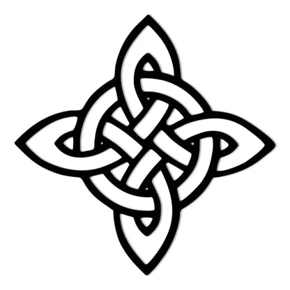 YATEASLU Celtic Cross Wall Decor, 3D Knot Art