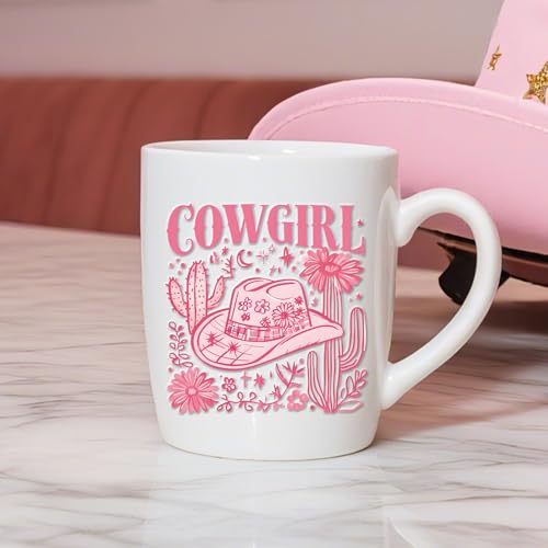 20 Sheets Western Cowgirl UV DTF Cup Wrap Transfer Stickers - style: Western Cowgirl
