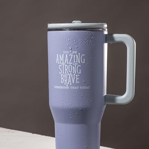 DIVERSEBEE 30 oz Insulated Stainless Steel Tumbler with Lid (Cloud) - color: Cloud, size: 30 Ounces