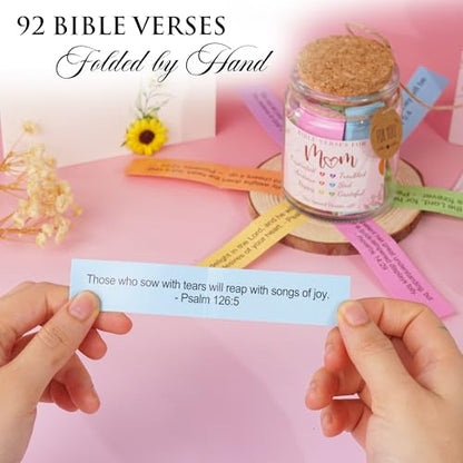 Bible Verse Jar for Mom - color: Mom Bible Verse Jar