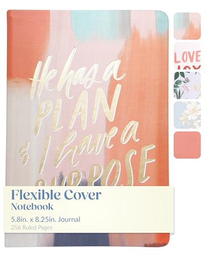 WORLD TRAVELER Christian Journal 256 Gilded-Edge Pages Thimblepress - color: He Has a Plan, size: 6X8