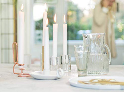 BOLSIUS White Candlesticks Bulk Pack 50 Count - Unscented Dripless 11.5 Inch Household & Dinner Candle Set - 12+ Burn Hours - Premium European Quality - Consistent Smokeless Flame - 100% Cotton Wick - style: 50 Count