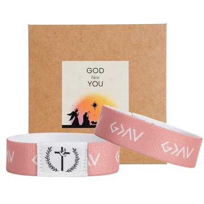 Bible verse bracelets Christian Bracelet Bible Verse Wristbands With NFC music Inspirational Daily Bible Verse Bracelets for Women Men Teens Valentine Gifts For Him and Her - style: Style 2