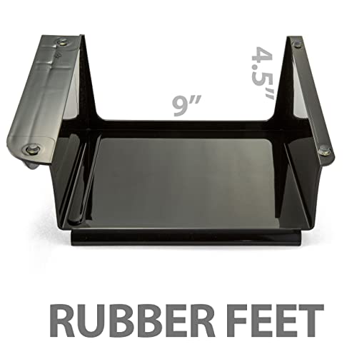 Officemate 26102 Recycled Telephone Stand, 12 1/4 x 10 1/2 x 5 1/4, Black (OIC26102)