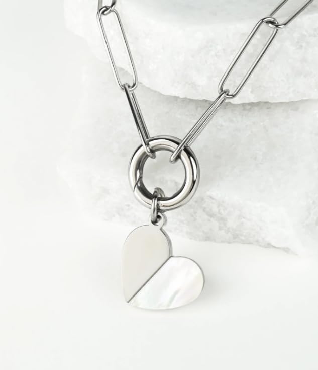 The Chosen: You Are Mine Necklace - color: Silver