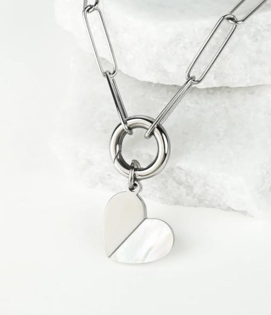 The Chosen: You Are Mine Necklace - color: Silver