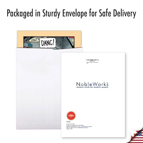 NobleWorks Jumbo Get Well Greeting Card w/Envelope Dang Surgeon J9743 - style: Dang Surgeon