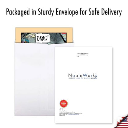 NobleWorks Jumbo Get Well Greeting Card w/Envelope Dang Surgeon J9743 - style: Dang Surgeon