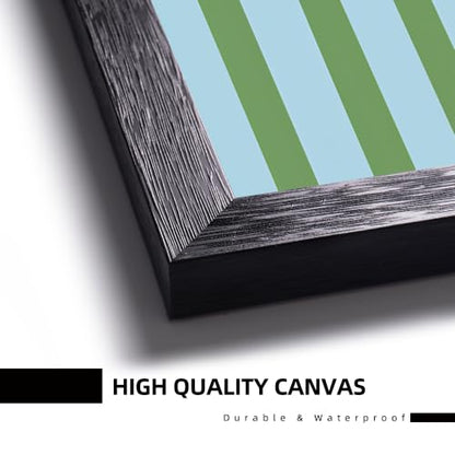 How Lucky Are Canvas Wall Art Script Poster 12x16in Black Framed Flat - color: style 02, size: 12"L x 16"W
