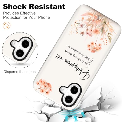 Magnetic for iPhone 17 Cute Christian Phone Case, Bible - color: Bible, size: iPhone 17