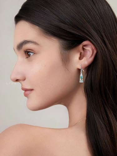 Dorunmo 925 Sterling Silver Mustard Seeds Dangle Earrings for Women Mountains Earrings Hypoallergenic Christmas Jewelry Gifts for Women - style: Lighthouse