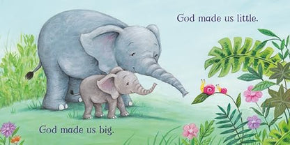 God Made Us – Christian Board Book for Kids | Faith-Based Story Celebrating God’s Love, Individuality & Creation | Touching Bedtime Story Picture Book for Toddlers | Baby & Baptism Gift