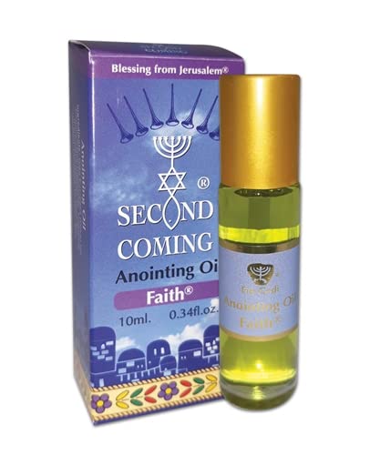 Ein Gedi - Israel Original Second Coming Anointing Oil - 0.34 Fl.Oz (10ml) (Faith)