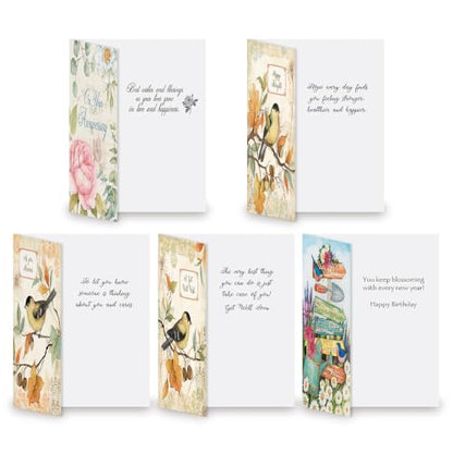 Current All Occasion Greeting Cards with Matching Envelope Seals - color: Susan Winget Value Pack 40 Count