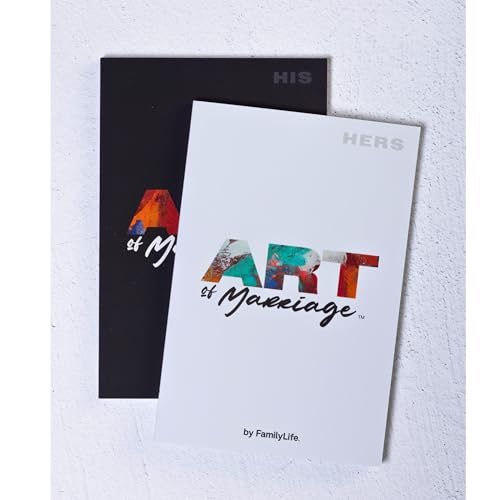 FAMILYLIFE All-New Art of Marriage His and Hers Workbook Set — Valentine’s Day Gifts for Him & Her — Couples Guide for a Stronger Marriage — Bible Study Workbooks with Devotionals for Married Couples