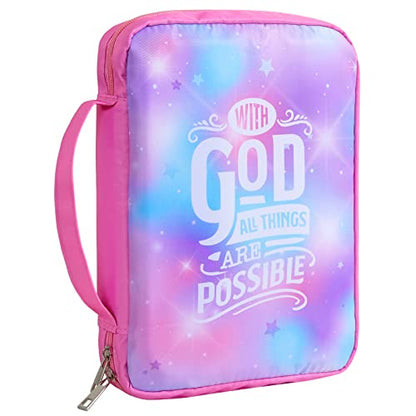 ICOSY Bible Cover, Church Bag for Women and Girls - color: Colorful