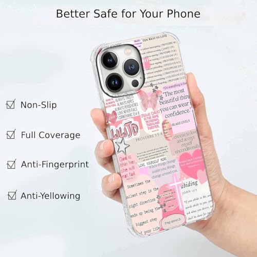 Christian Quotes Aesthetic Vintage Jesus Bible Verse Collage Pattern,Soft TPU Bumper Case for iPhone 12 Pro Max,#6 - color: Bible 6, size: iPhone 12 Pro Max