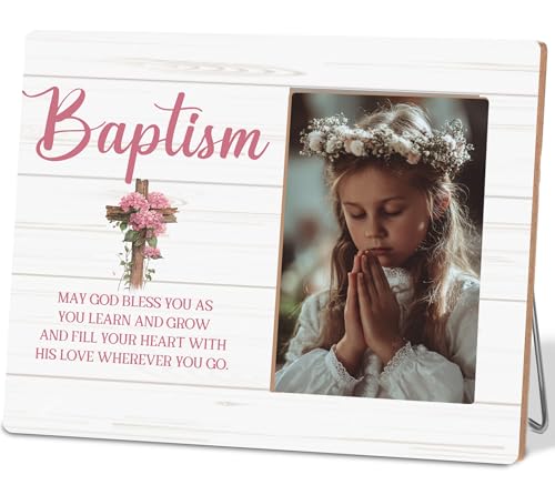 Baptism Picture Frame Gifts for Daughter - color: baptism 1