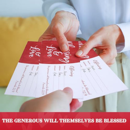 200 Pcs Church Offering Envelopes Tithe and Offering for Donations