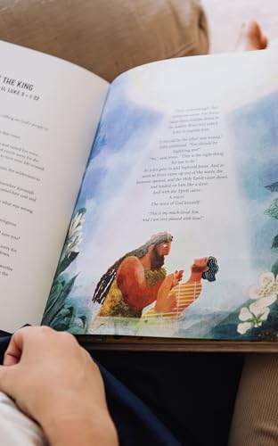 The Kingdom and the King Storybook Bible (70 Illustrated Children’s Bible Stories from the Old & New Testaments for Girls and Boys Ages 4-8)