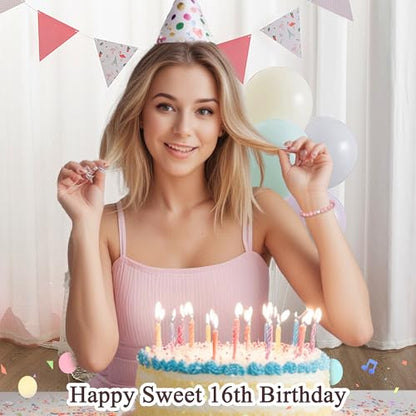 Sereney Birthday Gifts for Girls, 1-16 Year Old Girl Birthday Bracelet Gift - style: 16th Bday