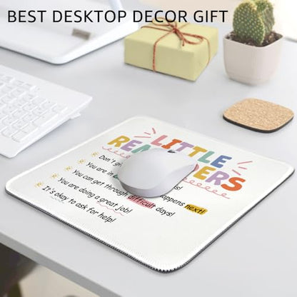 Funny Little Reminders Non-Slip Mouse Pad Gifts for Employee Girls - color: Multi 2