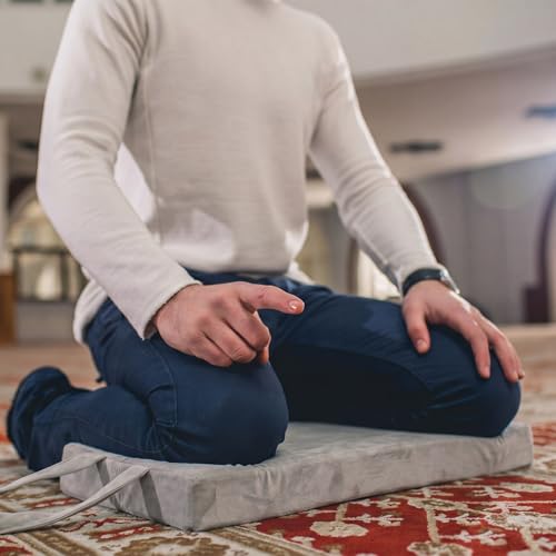 Colingmill Personal Prayer Kneeler Pad 18 3/4 Inch Christian Kneeler Pillow - color: Grey