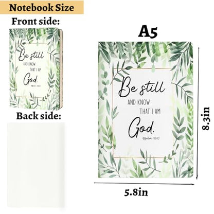 Christian Hard Shell Journal Notebook Notebook 200 Sheets (5.8 x 8.3) - color: Multi 1157