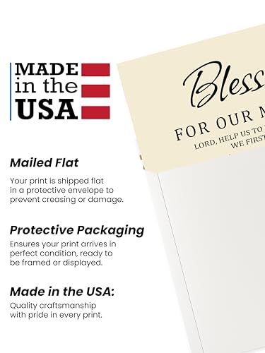 Blessings for Our Marriage Prayer Wall Art Print, 11x14 Unframed - size: 14"L x 11"W, style: Unframed