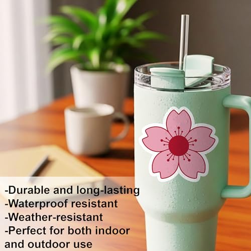 [3PCS] Japan Flag Sticker, Japan Stickers, Sakura Stickers, Clean Red Sun - color: Japan Flag Sticker