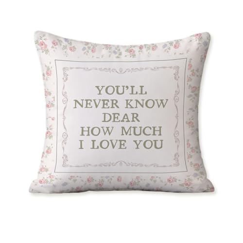Christian Bible Throw Pillow Covers 18x18 Inch - color: White-dear