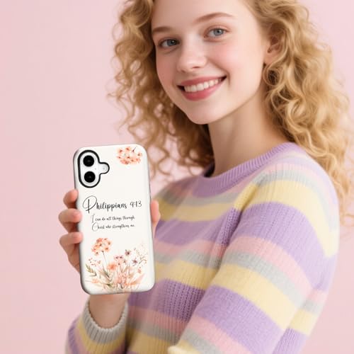 Magnetic for iPhone 16 Plus Cute Christian Phone Case, Bible - color: Bible, size: iPhone 16 Plus
