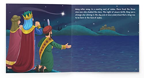 My First Illustrated Bible Story: The Three Wise Men - English / Popular Stories from Bible / Easy to Understand Children Books with Pictures / (My First Bible Stories)