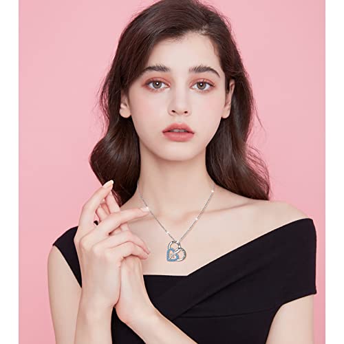 S925 Sterling Silver Christian Cross Heart Faith Bible Verse Necklace Rings - style: Fear not, for I am with you
