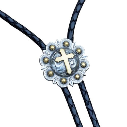 Christian Cross Bolo Tie