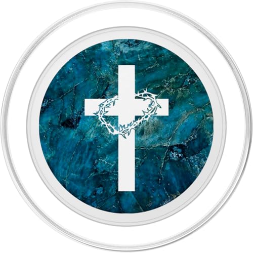 Cross - Jesus Christ PopSockets PopGrip for MagSafe - style: Magnetic PopGrip
