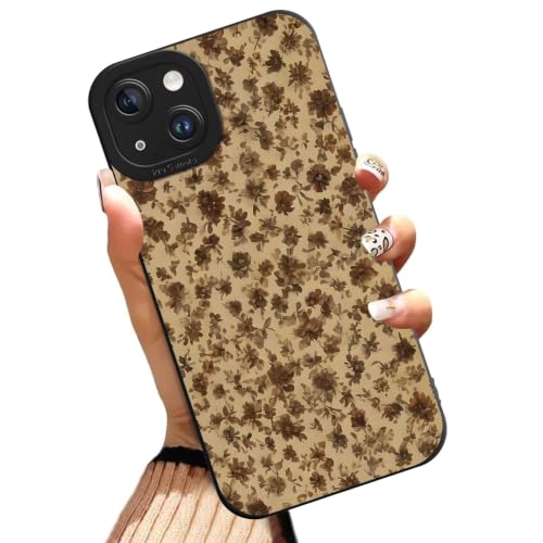 Floral Flowers Phone Case for iPhone 14 Case Aesthetics Pattern Shockproof Soft Protective for Women Men Phone Cover Funda for iPhone 14 6.1 Inch - color: Flowers, size: for iPhone 14