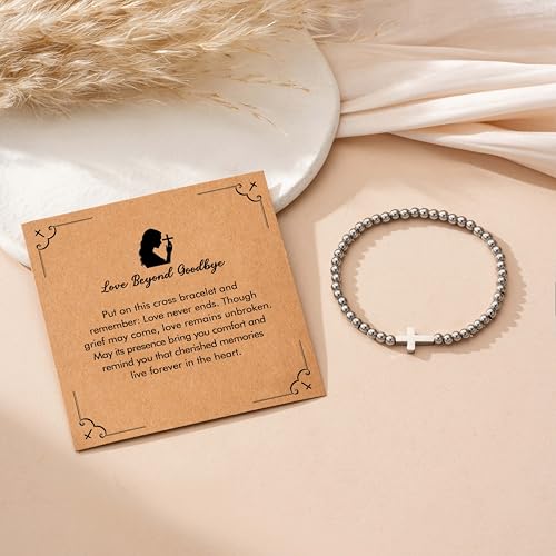 RZKING Cross Bracelet for Women, Christian Gifts for Women Friends Mom - style: Sympathy