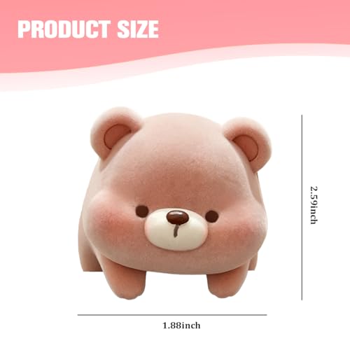 Cute Animal Car Screen Ornament, Bear Dashboard Decoration - color: Bear