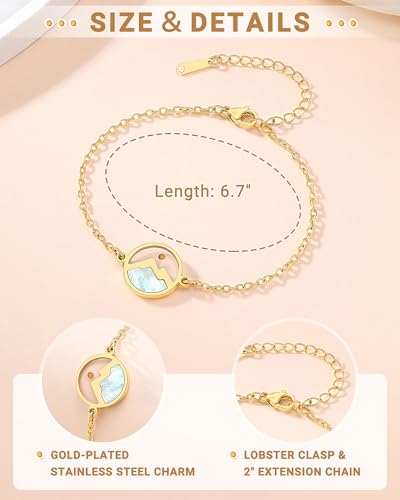 Eryuor Mustard Seed Bracelet Baptism Confirmation Gifts for Women Girls - style: Confirmation