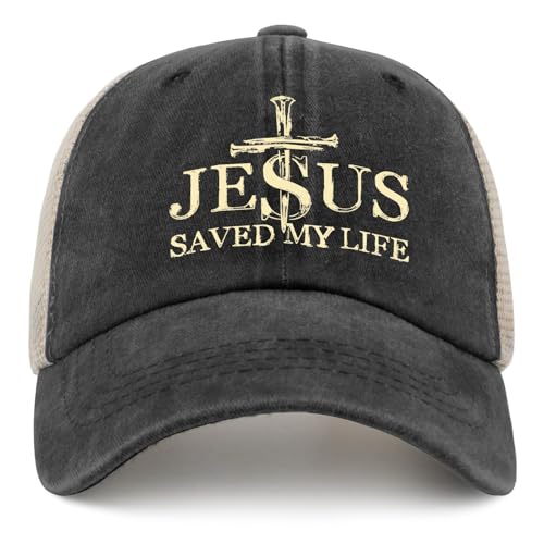 Jesus Hat Gifts for Men - color: Allblack10