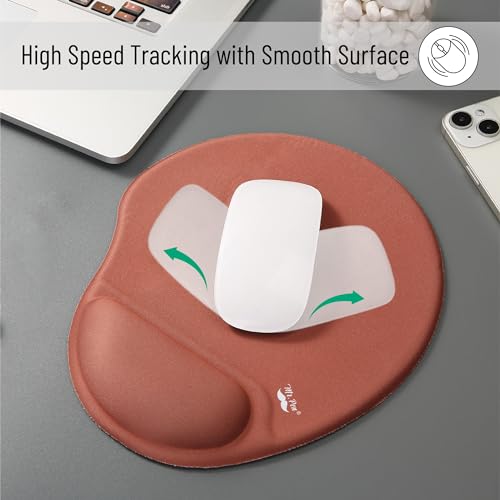 Mr. Pen- Ergonomic Mouse Pad with Wrist Rest - color: Brown
