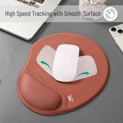 Mr. Pen- Ergonomic Mouse Pad with Wrist Rest - color: Brown