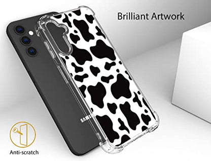 for Samsung Galaxy S23+ Plus Case - Black Cow Print - color: Black Cow Print, size: Galaxy S23+ Plus