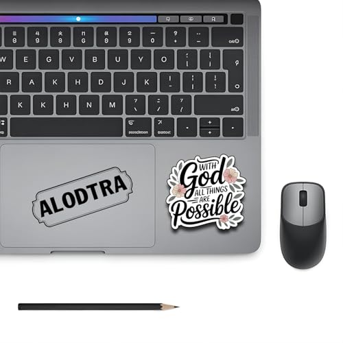(3PCS) with God All Things are Possible Sticker Pack Durable Waterproof Vinyl Stickers for Laptop Water Bottle Car Bumper Phone Case - color: With God All Things Are Possible
