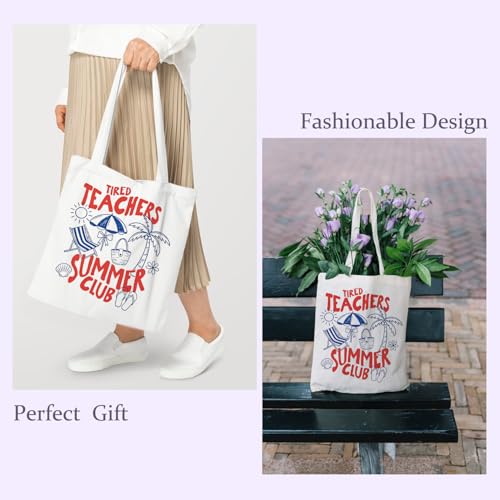 Chicimln Teacher Appreciation Gifts Tote Bag, Kindergarten Preschool Teacher Gifts Canvas Tote Bags - color: Teacher Gift 06