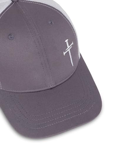 Christian Jesus Cross Hat - Faith Hats for Men Women - Religious Gifts for Thanksgiving Christmas - color: Cross/Carbon