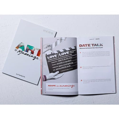 FAMILYLIFE All-New Art of Marriage His and Hers Workbook Set — Valentine’s Day Gifts for Him & Her — Couples Guide for a Stronger Marriage — Bible Study Workbooks with Devotionals for Married Couples