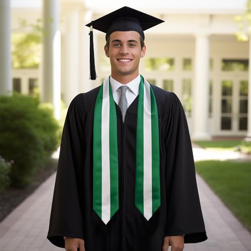 Graduation Flag Stole Sash Scarf Day Gifts - color: Nigeria Flag