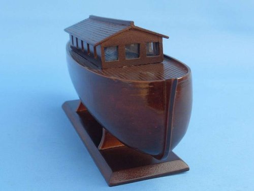 Hampton Nautical Noah's Ark Ship, 14"